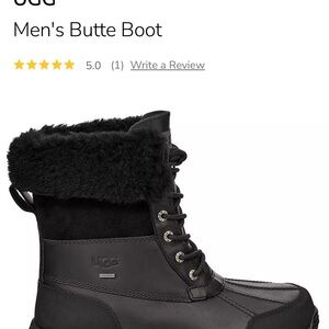 UGG Men's Black Winter Boot